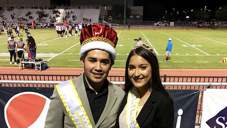 Jesus Landin and Talia Baca