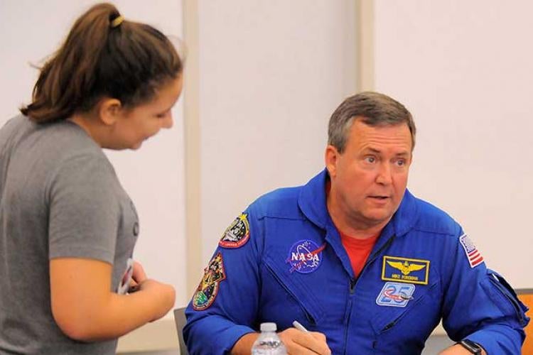 Astronaut, Captain Mike Foreman