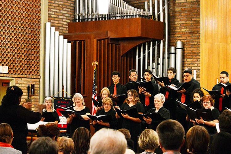 Yuma Chorale under the direction of Professor of Music Deltrina D. Grimes